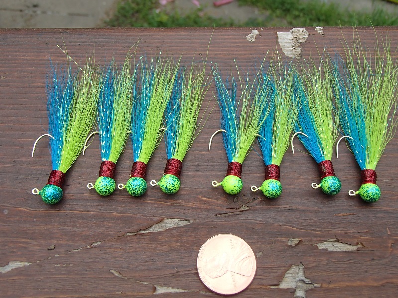 20150417BluetreuseBucktails.JPG